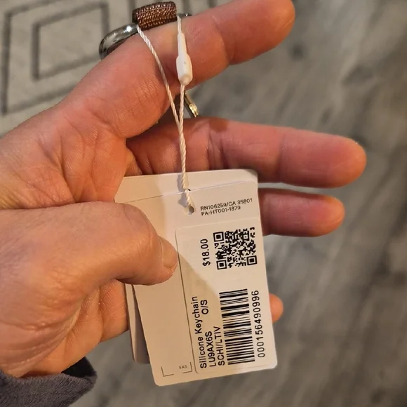 Lululemon Keychain with Silver Carabiner - Picture 7 of 7